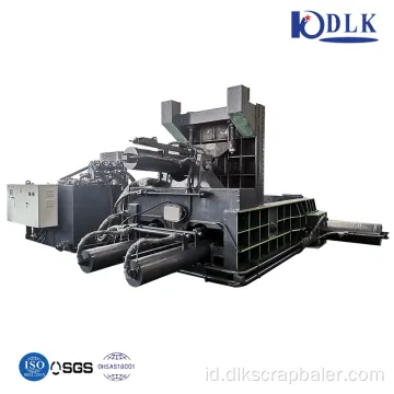 Logam Baler Scrap Aluminium Mesin Press Logam Hidrolik